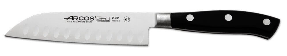 Coffret 3 couteaux de cuisine Riviera Arcos forgés (Chef+Santoku+Office)