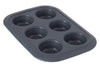 Moule pour 6 cupcakes Berghoff Gem Ø6,5cm acier carbone