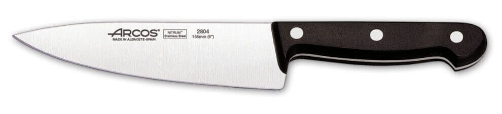 Coffret 3 couteaux de cuisine Arcos Universal manches 3 rivets