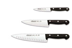 Coffret 3 couteaux de cuisine Arcos Universal manches 3 rivets