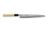 Couteau yanagiba japonais artisanal Yoshihiro Jyosaku White 2 steel 24cm