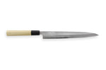 Couteau yanagiba japonais artisanal Yoshihiro Jyosaku White 2 steel 24cm