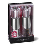 Set assaisonnement Cole & Mason Bobbi poivrier et salière 18,5cm