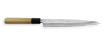 Couteau yanagiba japonais artisanal Yoshihiro Hongasumi White 2 steel 21cm