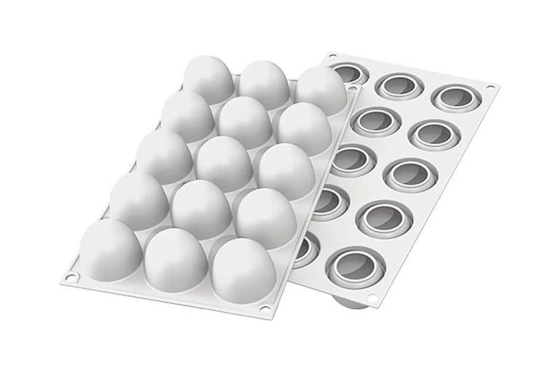 Moule en silicone professionnel Silikomart 15 truffes 42 x 36mm