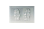 Plaque 1 moule à chocolat Père Noël 205 x 95mm