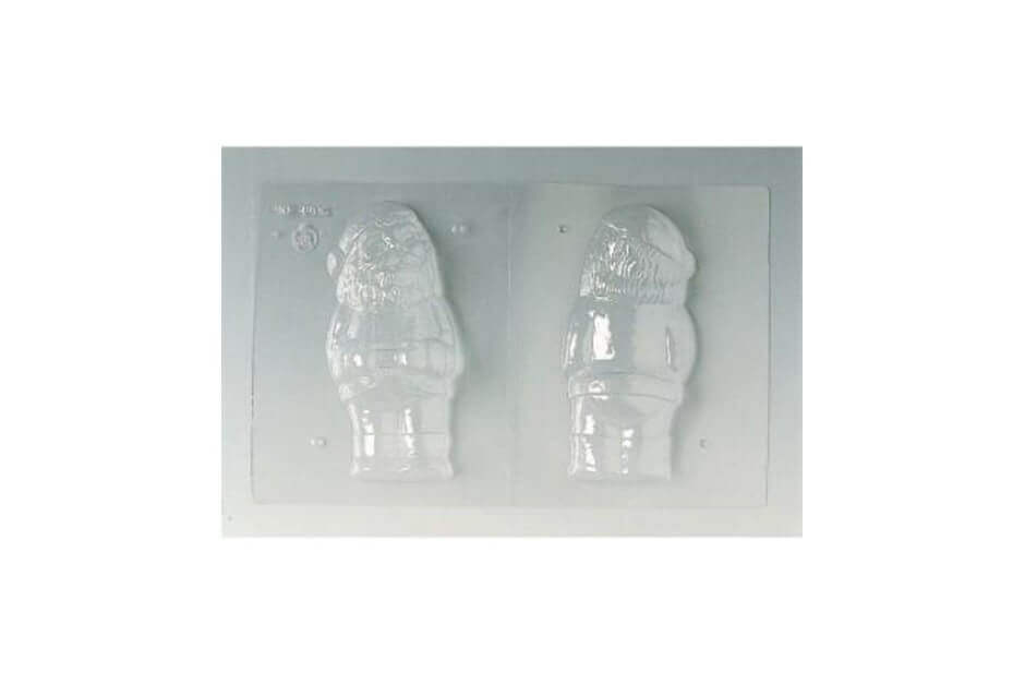 Plaque 1 moule à chocolat Père Noël 205 x 95mm