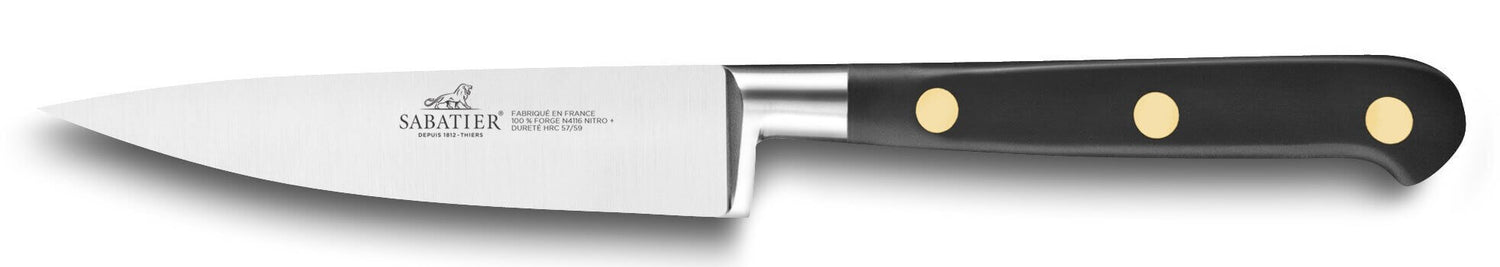 Coffret couteaux SABATIER Idéal Laiton Office 10cm + Chef 20cm