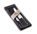 Coffret couteaux SABATIER Idéal Laiton Office 10cm + Chef 20cm