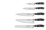 Bloc en noyer SABATIER International Ysis 5 couteaux de cuisine