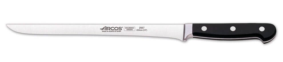 Bloc bois Arcos CLASICA 5 couteaux forgés + 2 accessoires