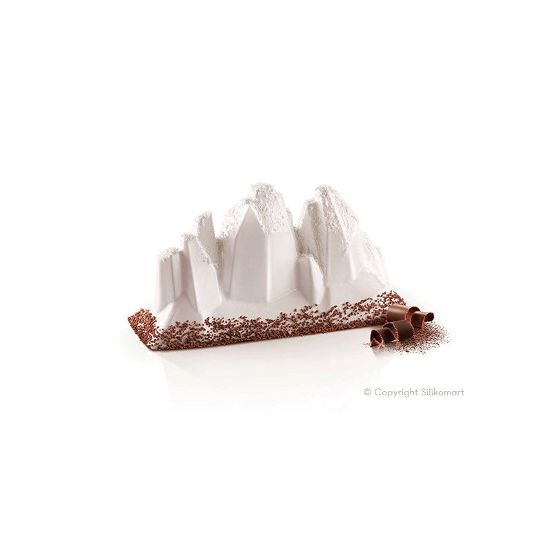 Moule pâtissier Silikomart montagne "Tre Cime" 650ml