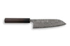 Couteau santoku japonais artisanal Yoshimi Kato 16.5cm VG10 Nickel Damascus