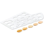 Chablon en silicone Silikomart 45 empreintes ovale 297 x 210mm