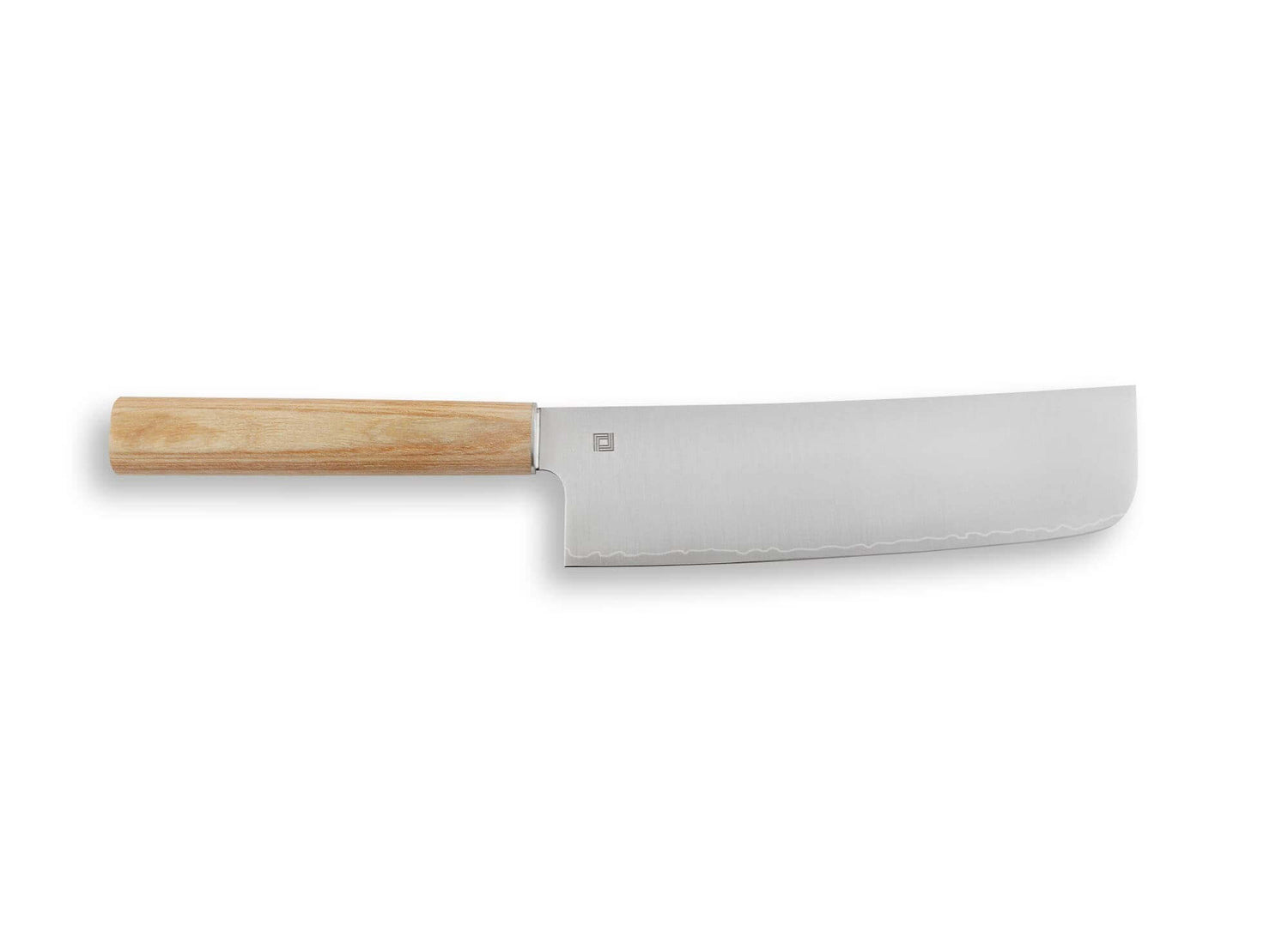 Couteau nakiri japonais Shizu Hamono Yuri 17.5cm manche clair