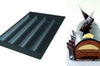 Moule en silicone Pavoflex 600 x 400mm - 4 bûches