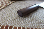 Couteau santoku japonais artisanal Yoshimi Kato 16.5cm VG10 Nickel Damascus