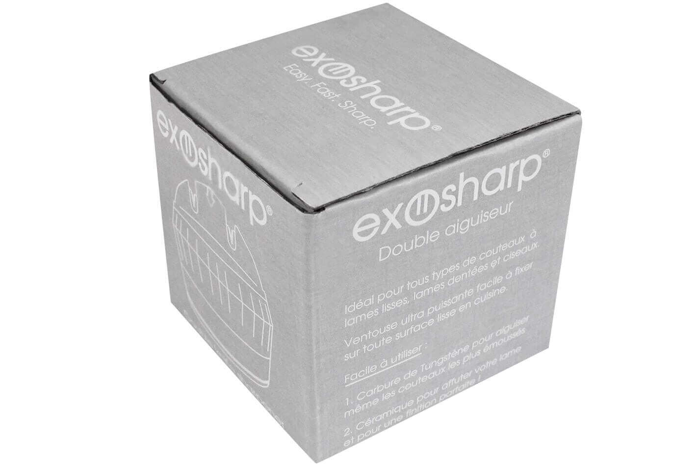 Double aiguiseur manuel Exosharp : efficacité maximale !