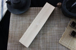 Couteau santoku japonais Shizu Hamono Yamato martelé 18cm manche sombre