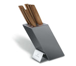 Bloc 6 couteaux de cuisine Victorinox Swiss Modern manches noyer