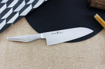 Couteau santoku japonais Shizu Hamono Kyo San Mai tout acier - 18 cm