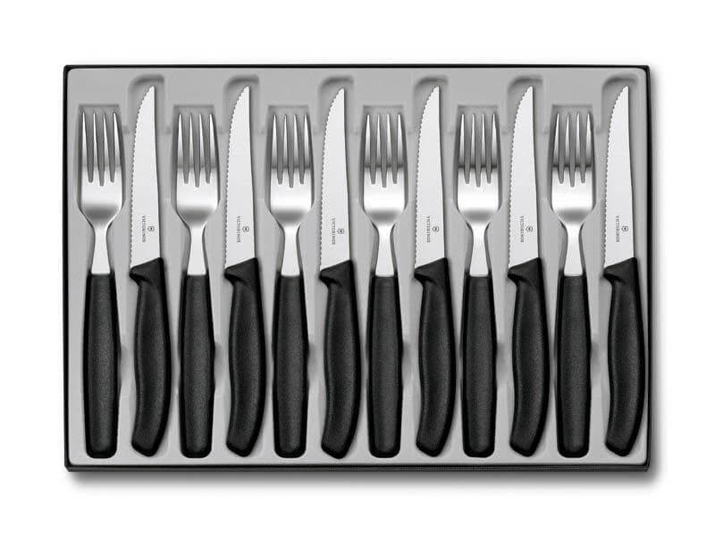 Ménagère 12 pièces Victorinox Swissclassic acier inox couteaux bout pointu