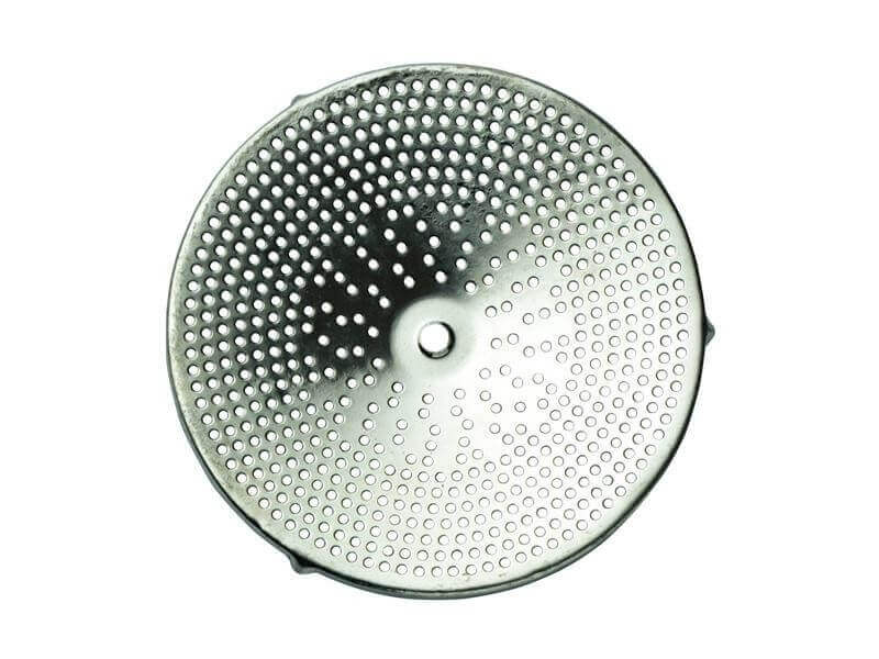 Passe-légumes 24cm acier inox 3 grilles + bouton en bois