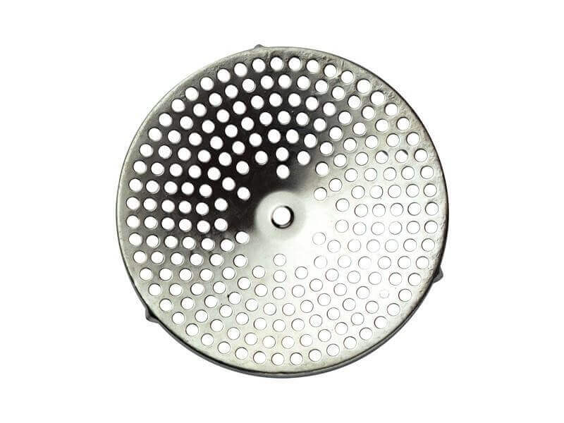Passe-légumes 24cm acier inox 3 grilles + bouton en bois