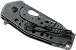 Couteau pliant Fox Suru inox manche alu 9cm + clip - Noir