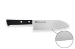 Couteau santoku japonais Kanetsugu Rev 21 lame 17cm micro dentée
