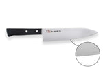Couteau de chef japonais Kanetsugu Rev 21 lame 18cm micro dentée