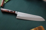 Couteau de chef japonais artisanal Masutani 18cm martelé