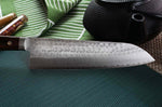 Couteau de chef japonais artisanal Masutani 18cm martelé