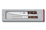 Set de découpe Victorinox Wood 1 couteau à découper + 1 fourchette à viande