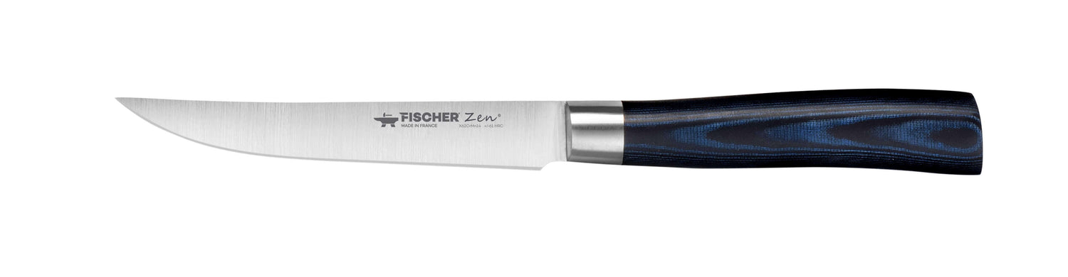 Set de 4 couteaux à steak pro Fischer ZEN extrême dureté