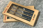 Set de 4 couteaux à steak pro Fischer ZEN extrême dureté