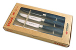 Set de 4 couteaux à steak pro Fischer ZEN extrême dureté