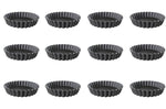 Lot de 12 moules à tartelettes cannelées Exoglass® Matfer