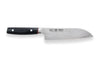 Couteau santoku japonais Kanetsugu Saiun 17cm damas 65 couches
