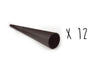Lot de 12 moules cornets Exoglass® Matfer