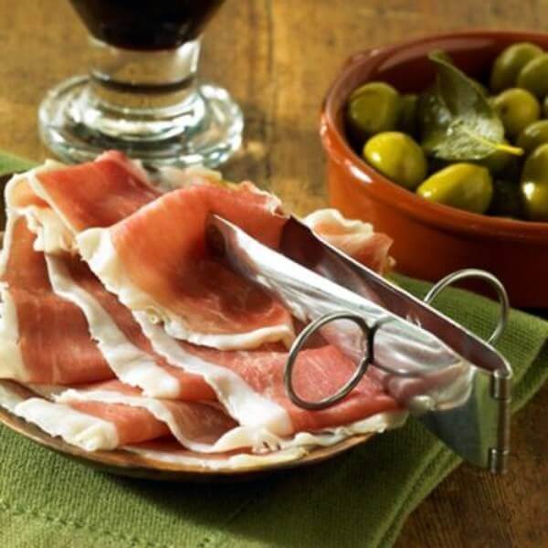 Pince à jambon Arcos 12cm en acier inox