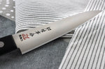 Couteau universel japonais Kanetsugu Rev 21 lame 13cm micro dentée