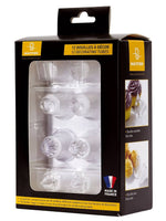 Boîte de 12 douilles Choix du pâtissier Matfer en polycarbonate transparent