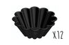 Lot de 12 moules à brioches individuelles Matfer Exoglass®