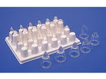 Boîte de 24 douilles choix du pâtissier Matfer en polycarbonate transparent