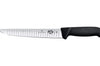 Couteau à saigner/découper Victorinox Fibrox lame alvéolée inox