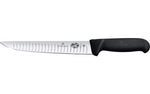 Couteau à saigner/découper Victorinox Fibrox lame alvéolée inox