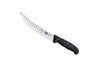 Couteau à abattre/boucher Victorinox Fibrox lame alvéolée dos renversé étroite