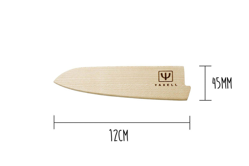 Etui Yaxell pour couteaux de cuisine - Bois d'érable - 12 cm