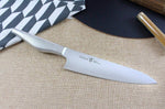 Couteau de chef japonais Shizu Hamono Kyo San Mai tout acier - 18 cm